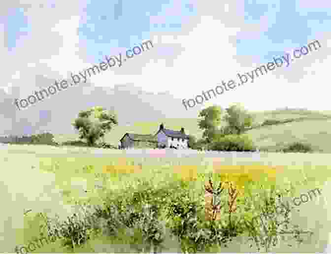 Watercolour Painting Of A Serene Summer Landscape By David Bellamy David Bellamy S Landscapes Through The Seasons In Watercolour